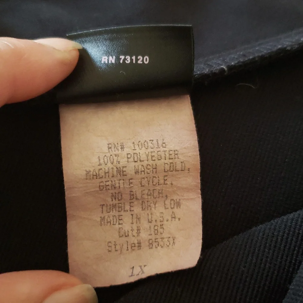 Vintage 90's Frederick's Of Hollywood Bodycon Black Dress Size XL - Picture 10 of 11